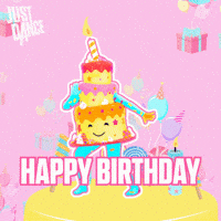 Happy Birthday Dancing GIF by Just  Dance